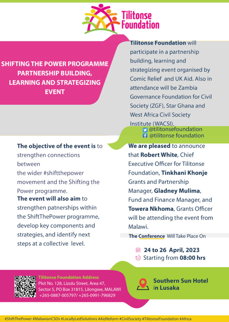 Shift the power lusaka zambia event
