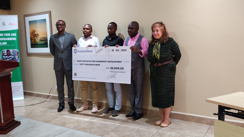 The Federal Ministry of Economic Cooperation and Development (BMZ) in partnership with Welt Hunger Hilfe (WHH), Civil Society Agriculture Network and Tilitonse Foundation awarded grants for 4 organisations